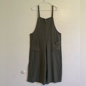 Olive Green Jumpsuit